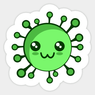 cute corona virus emoji Sticker